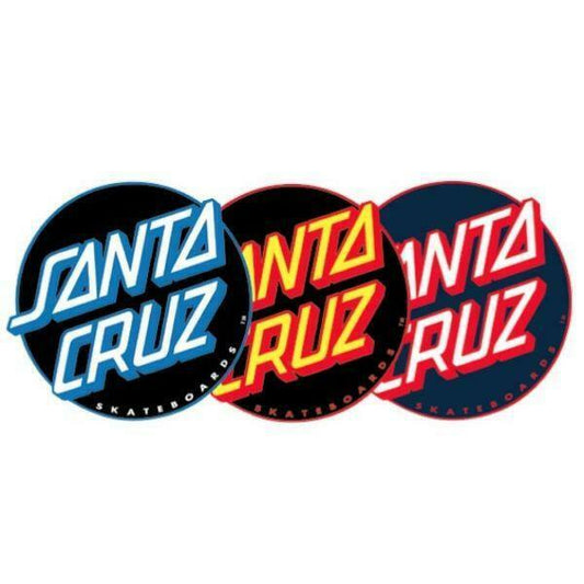 Santa Cruz Skateboards Stickers 5 Pack Other Dot Skate decal