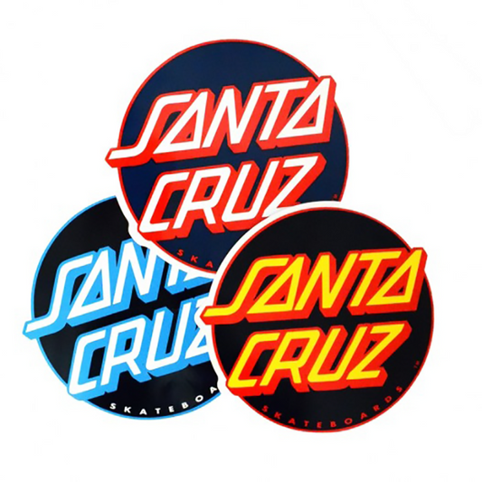 Santa Cruz Skateboards Stickers 5 Pack Other Dot Skate decal