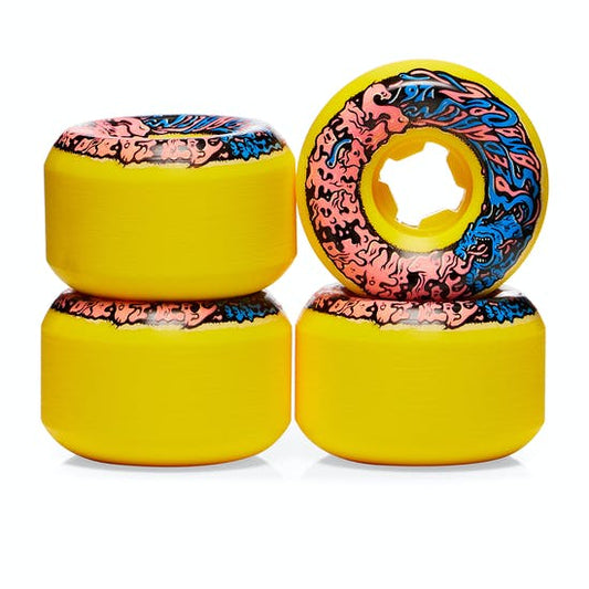 Santa Cruz Wheels Slime Balls Vomit Mini II Yellow 54mm 97a
