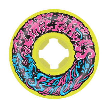 Santa Cruz Wheels Slime Balls Vomit Mini II Yellow 54mm 97a