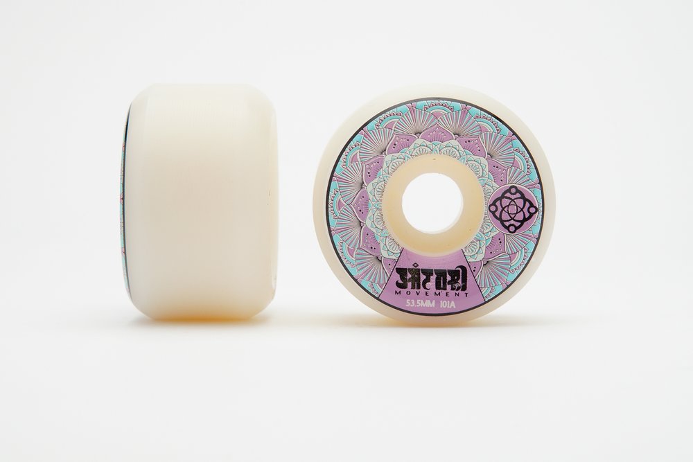 Satori Wheels Mandala Series 53 5Mm Purple 101A Conical Shape
