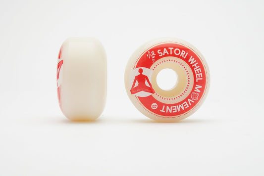 SATORI WHEELS Meditation SERIES (slim shape) 98a 53mm RED