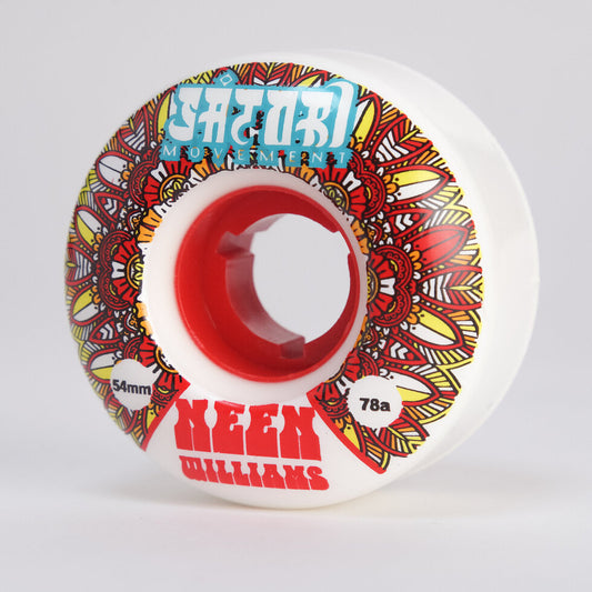 SATORI WHEELS Neen Williams Native 54mm Cruiser 78a WHITE