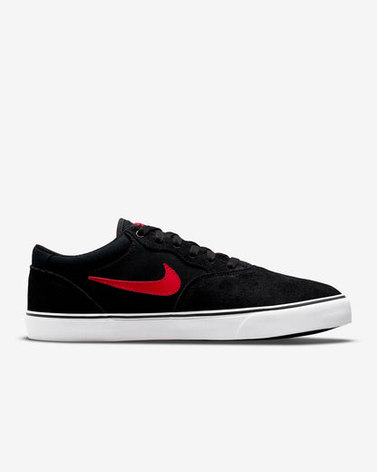 Nike SB Shoes Chron 2 Black White Red US SIZE Skateboard Sneakers