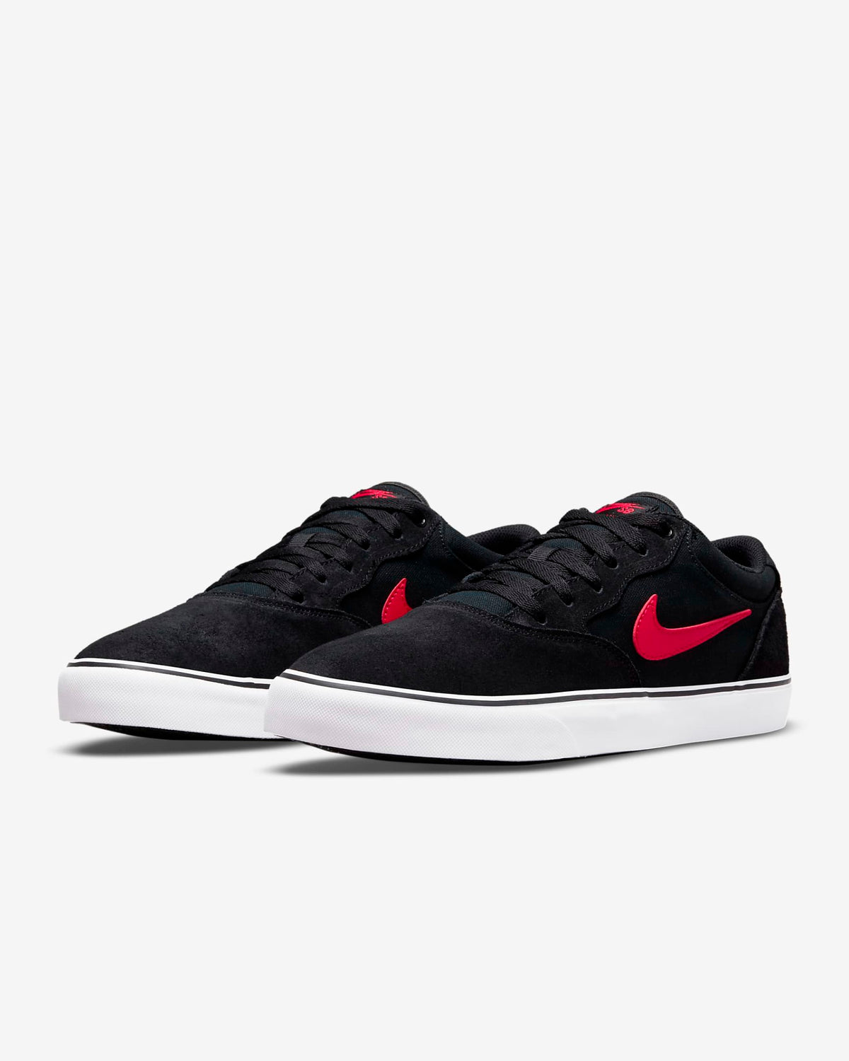 Nike Sb Shoes Chron 2 Black White Red Us Size Skateboard Sneakers