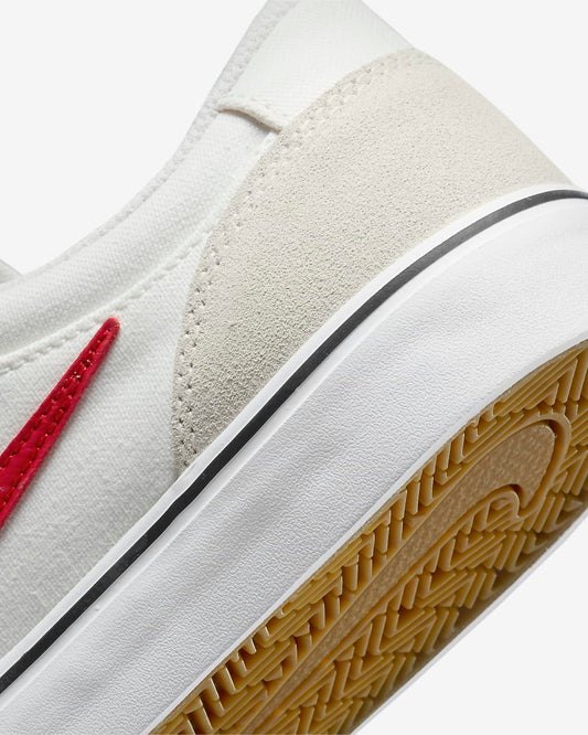 Nike SB Shoes Chron 2 White Phantom Red US SIZE Skateboard Sneakers