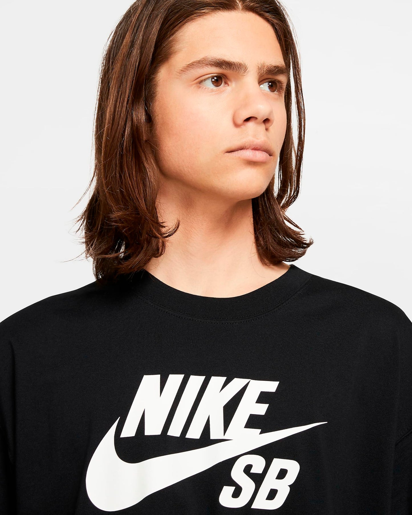 Nike SB Tee Logo Skate HBR Black White Unisex Skateboard T-Shirt