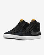Nike Sb Shoes Blazer Mid Black Wheat Desert Ochre Us Size Skateboard Sneakers
