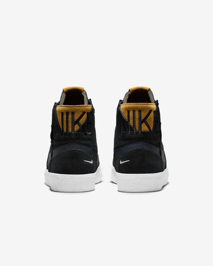 Nike SB Shoes Blazer Mid Black Wheat Desert Ochre US SIZE Skateboard Sneakers