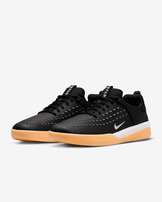 Nike SB Shoes Nyjah 3 Black White Gum US SIZE Skateboard Sneakers