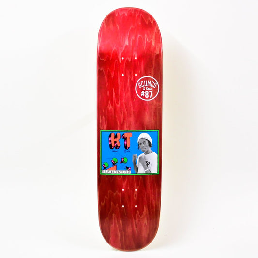 Scum co & Sons Skateboard Deck Dukes Up Kevin Taylor 8.25"