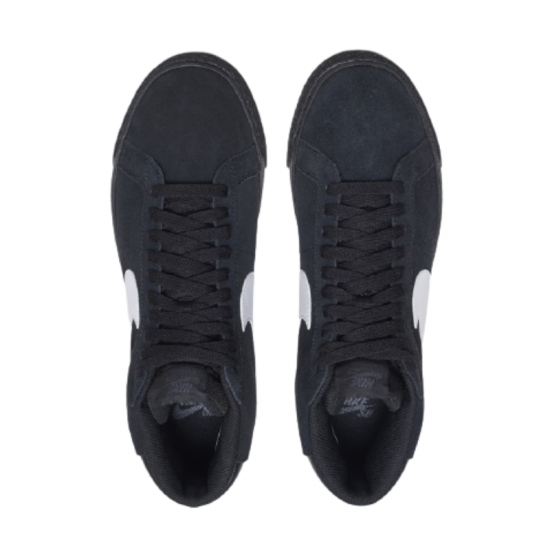 Nike SB Shoes Blazer Mid Black White Black Black US SIZE Skateboard Sneakers
