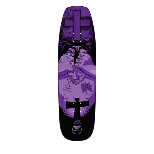 Z-Flex Skateboard Deck Jay Adams Master Craft 9.375" Purple (Limited 1 of 200)
