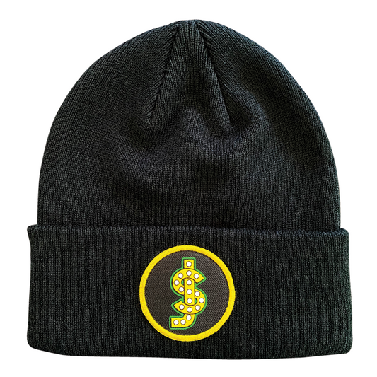 Shake Junt Beanie Classic Patch Black OSFA Skateboard Headwear