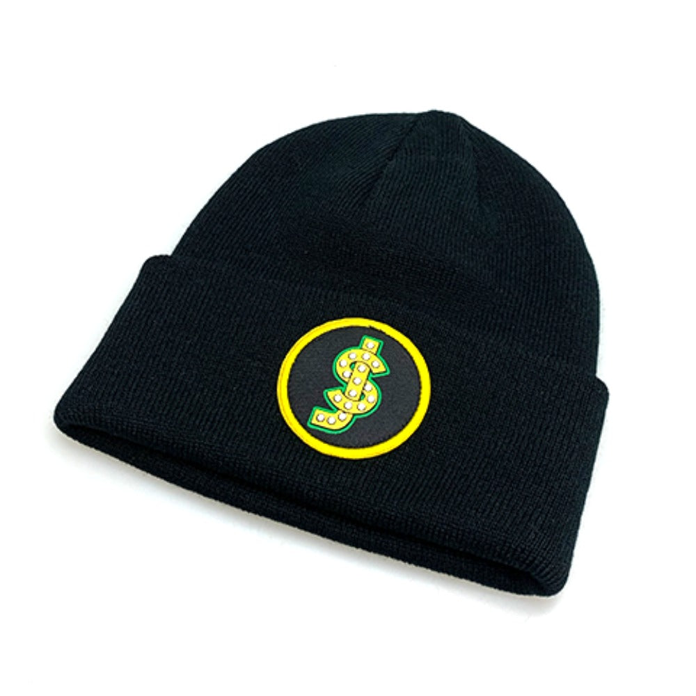 Shake Junt Beanie Classic Patch Black OSFA Skateboard Headwear