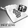 Shake Junt Ring Sj Drip Silver Championship Signet Ring