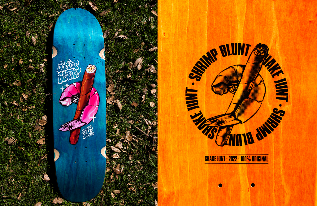 Shake Junt Skateboard Deck Shrimp Blunt 8 5 Shaped