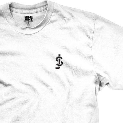 Shake Junt Tee Crispy White Skateboard T-Shirt