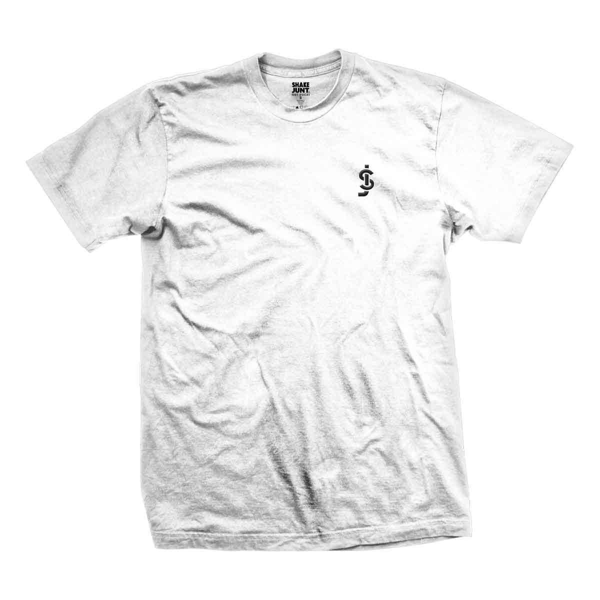 Shake Junt Tee Crispy White Skateboard T Shirt
