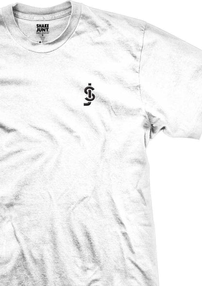 Shake Junt Tee Crispy White Skateboard T-Shirt