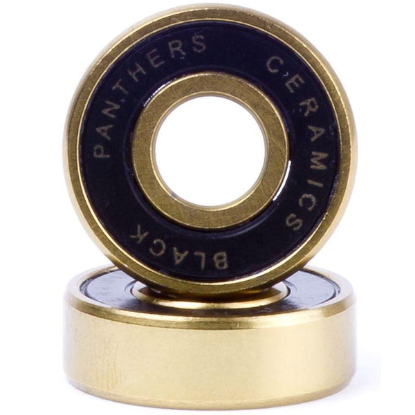 Shortys Skateboard Bearings Ceramics Black Panthers