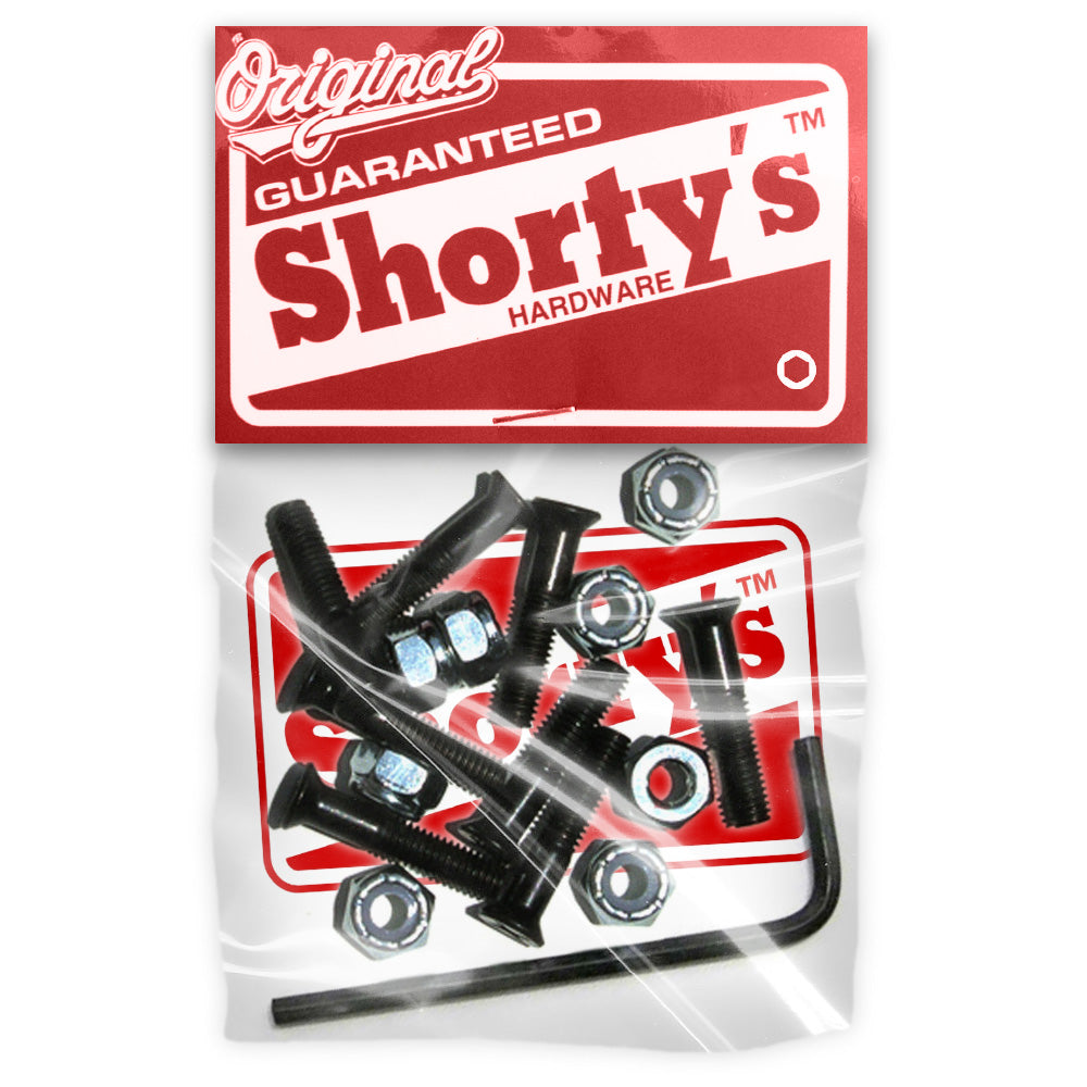 Shortys Bolts 1 Inch Allen Key Skateboard Hardware