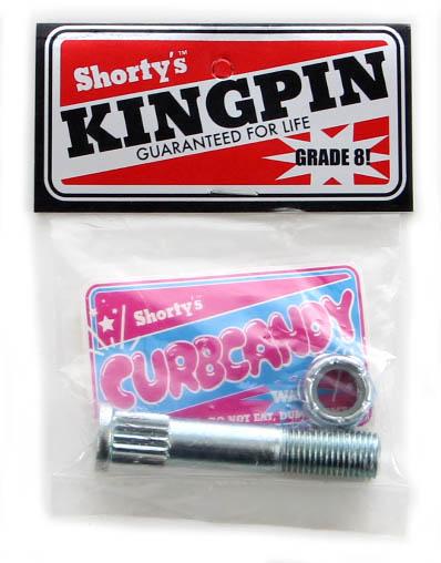 Shortys Skateboard Truck Kingpin with Nut