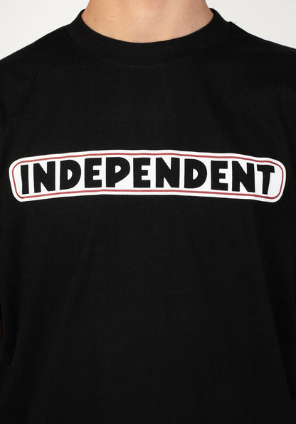 Indy Tee Bar BLACK Independent Trucks Skateboard T-Shirt