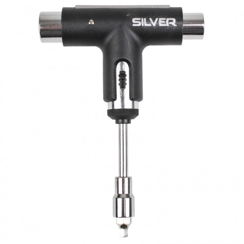 Silver Trucks Skate Tool Black Premium Ratchet Complete Skateboard T-Tool