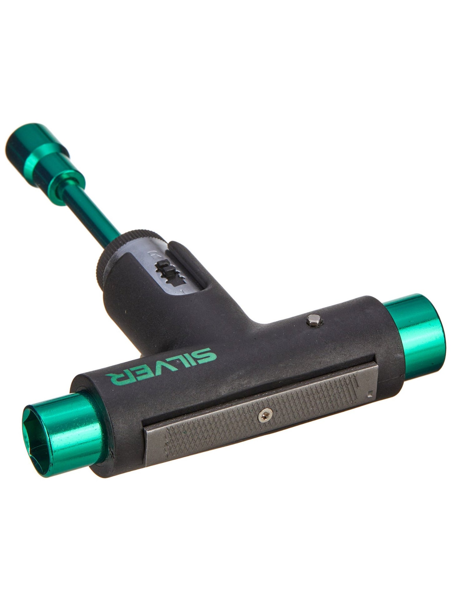Silver Trucks Skate Tool Black/Green Premium Ratchet Complete Skateboard T-Tool