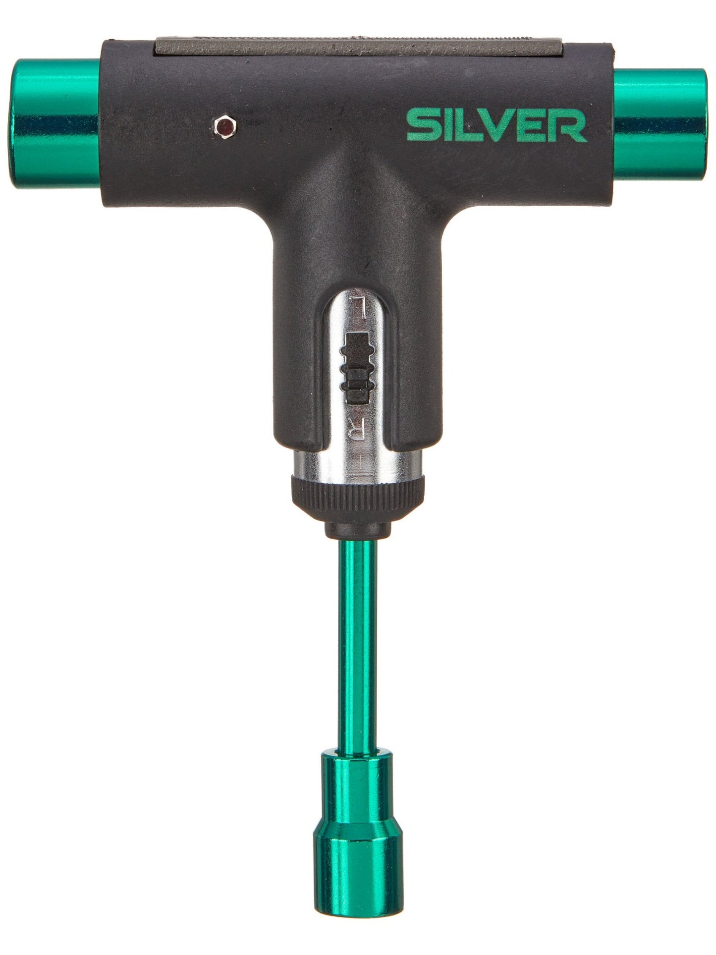 Silver Trucks Skate Tool Black/Green Premium Ratchet Complete Skateboard T-Tool