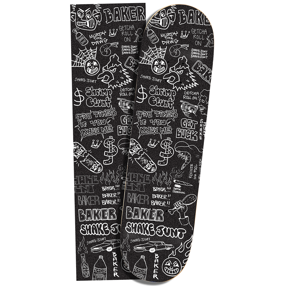 Shake Junt Grip Rekinize Griptape Skateboard Length 9x33" Tape