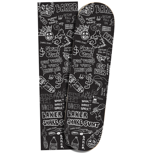 Shake Junt Grip Rekinize Griptape Skateboard Length 9x33" Tape