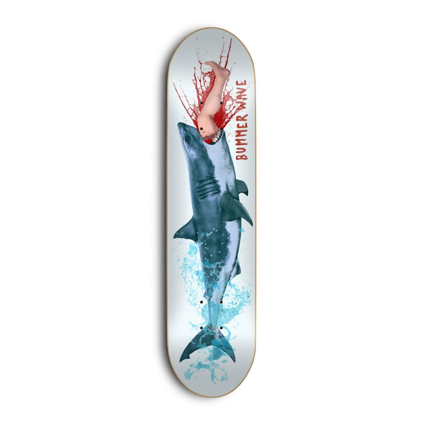 Skate Mental Skateboard Deck Bummer Wave 8.375"