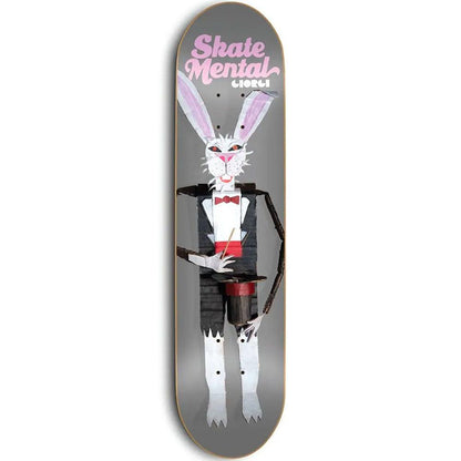 Skate Mental Skateboard Deck Giorgio Rabbit Doll 8.25"