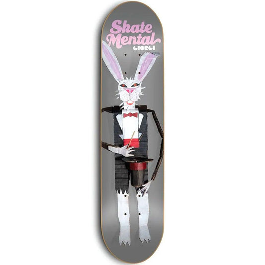 Skate Mental Skateboard Deck Giorgio Rabbit Doll 8.25"