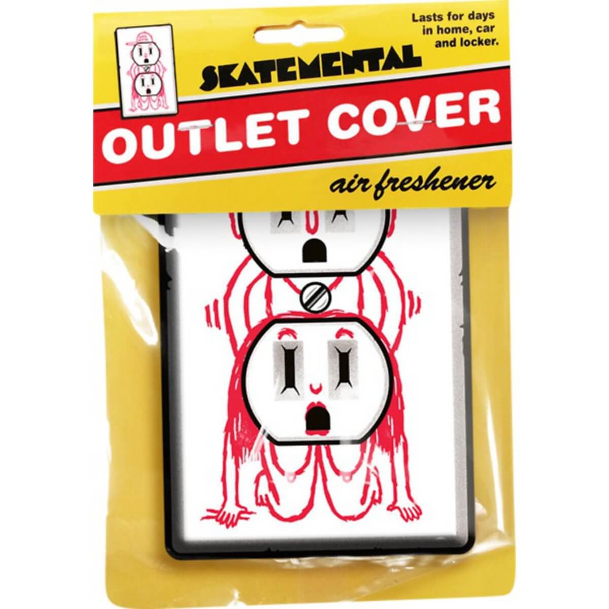 Skate Mental Skateboards Outlet Cover Air Freshener Car Fragrance Deodoriser
