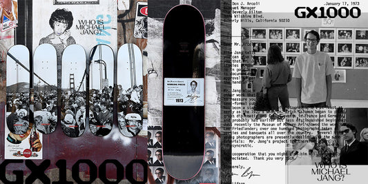 FULL SET of GX1000 Skateboards Bridge Collection Series 5 Limited Edition Decks