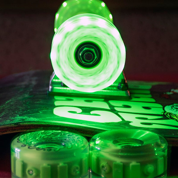 Santa Cruz Wheels 54.5mm Flame Mini OG Slime Trans Black 78a Slime Balls