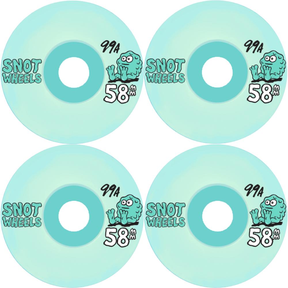 Snot Wheels Teal 58mm 99a