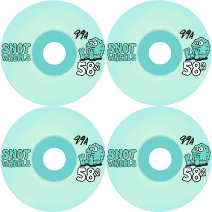 Snot Wheels Teal 58mm 99a