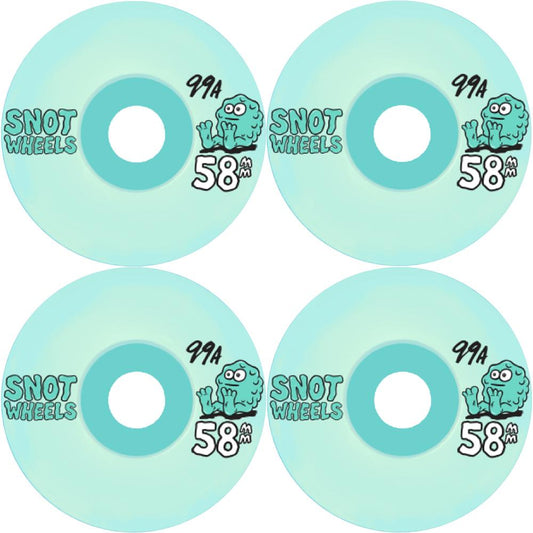 Snot Wheels Teal 58mm 99a