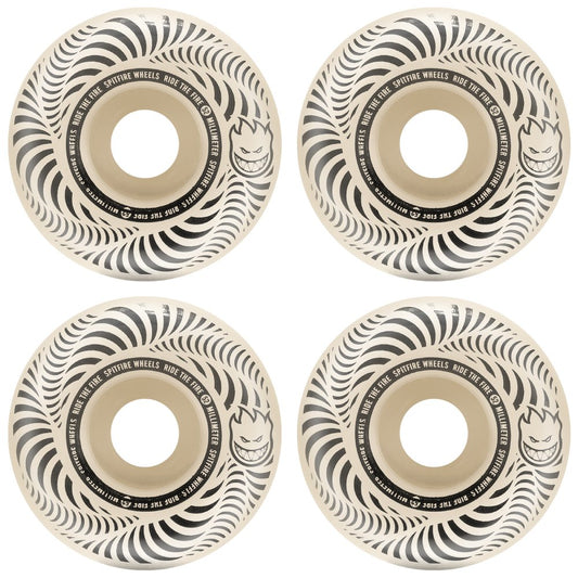 Spitfire Skateboard Wheels Flashpoint 50mm Classic Natural 99d