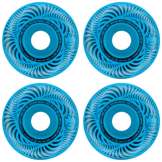 Spitfire Skateboard Wheels Flashpoint 54mm Classic Blue 99d