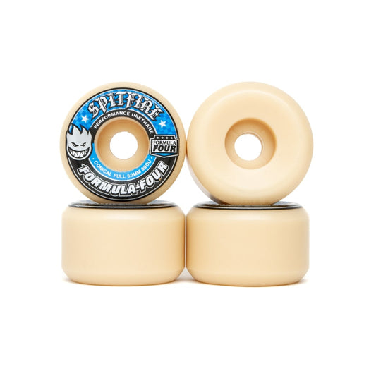 Spitfire Skateboard Wheels Formula Four Conical Full 53mm 99d F4