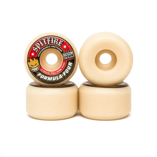 Spitfire Skateboard Wheels Formula Four Conical Full 54mm 101d F4