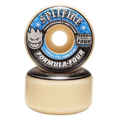 Spitfire Skateboard Wheels Formula Four Conical Full 53mm 99d F4