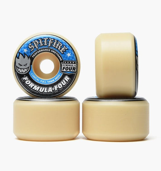 Spitfire Skateboard Wheels Formula Four Conical Full 56mm 99d F4