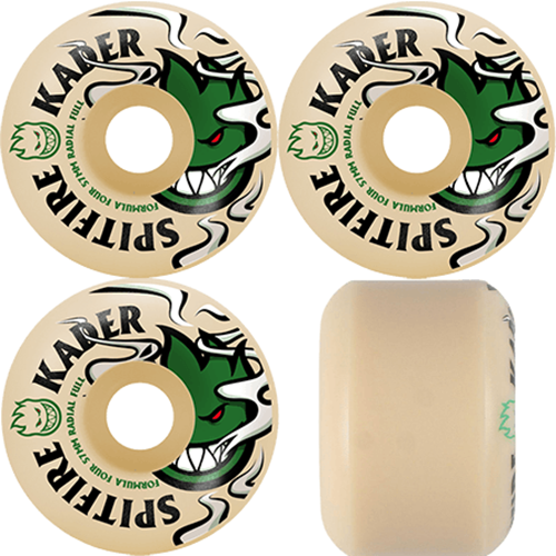 Spitfire Skateboard Wheels Formula Four Kader Loud Clouds Radial Full 57Mm 99 F4