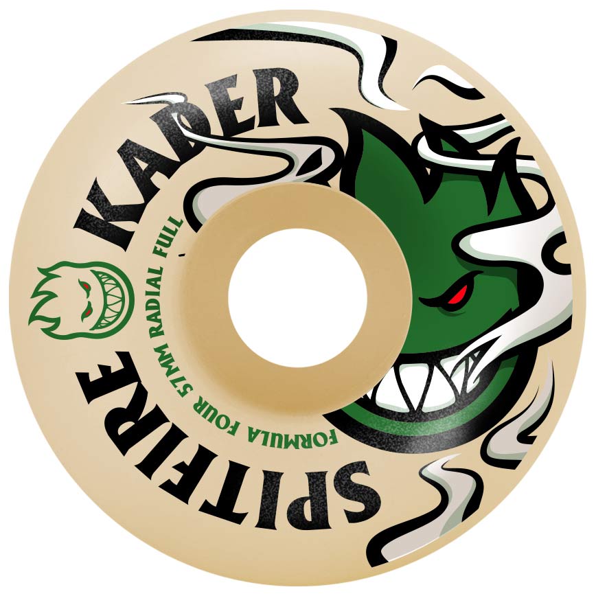 Spitfire Skateboard Wheels Formula Four Kader Loud Clouds Radial Full 57mm 99 F4